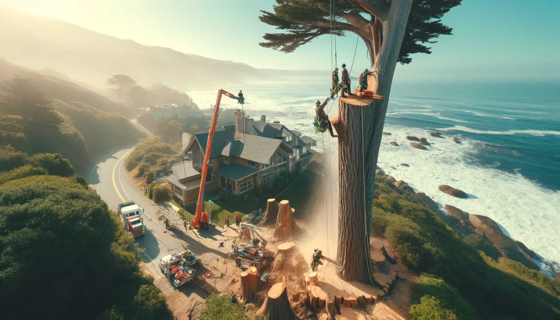Professional Tree Removal on the Monterey Bay